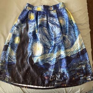 Starry Night Women's Skirt